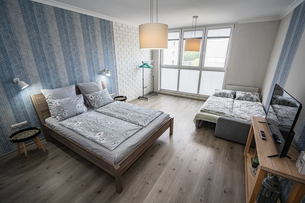 Квартира Двухкомнатные апартаменты с видом на реку — Калининград