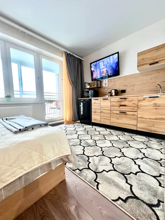 Студия с видом на Каму