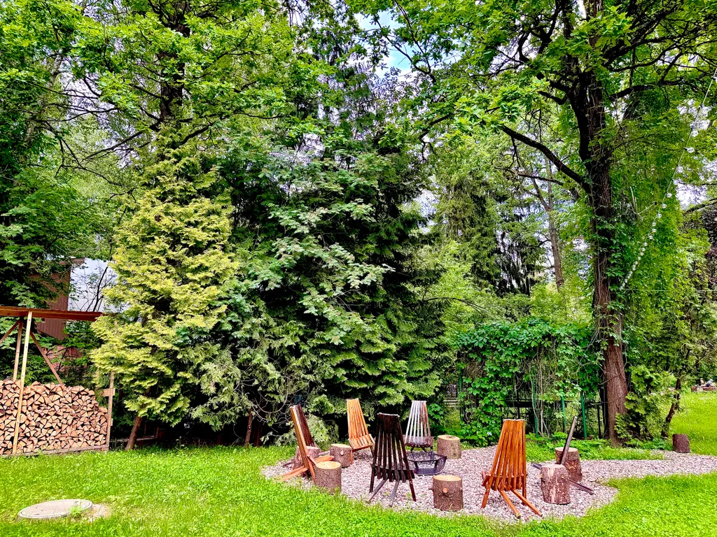 Коттедж Уютный дом с бассейном в лесу — Софрино