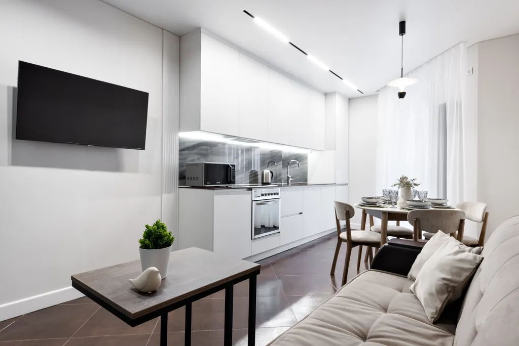 Квартира на набережной у реки