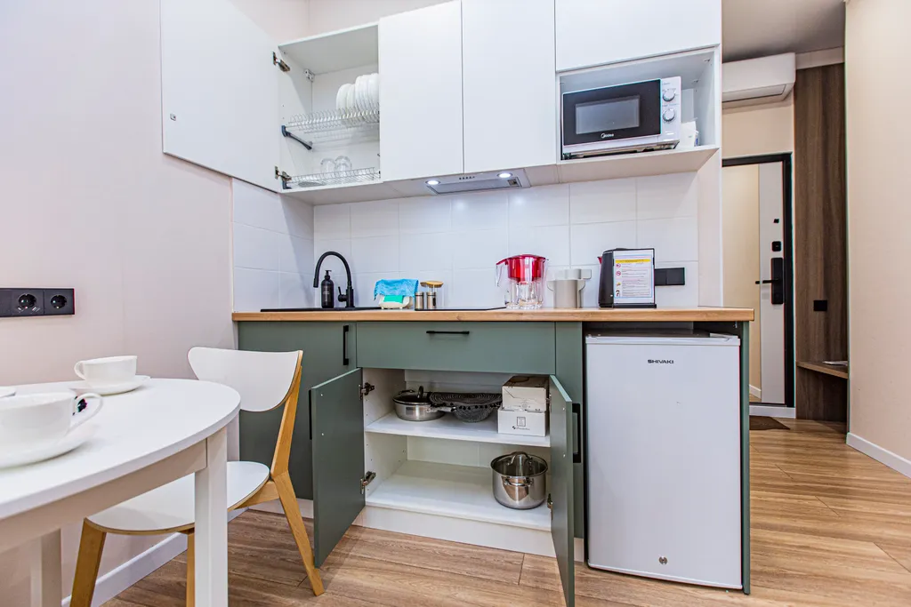 Квартира Студия 1 с шикарным видом и лоджией ЖК Еstet — Алматы