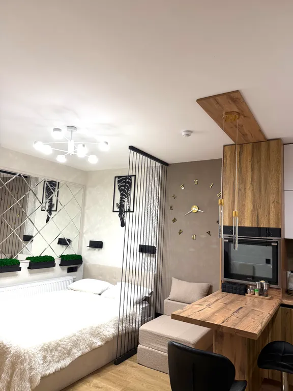 Стильная новая студия в расширенном центре