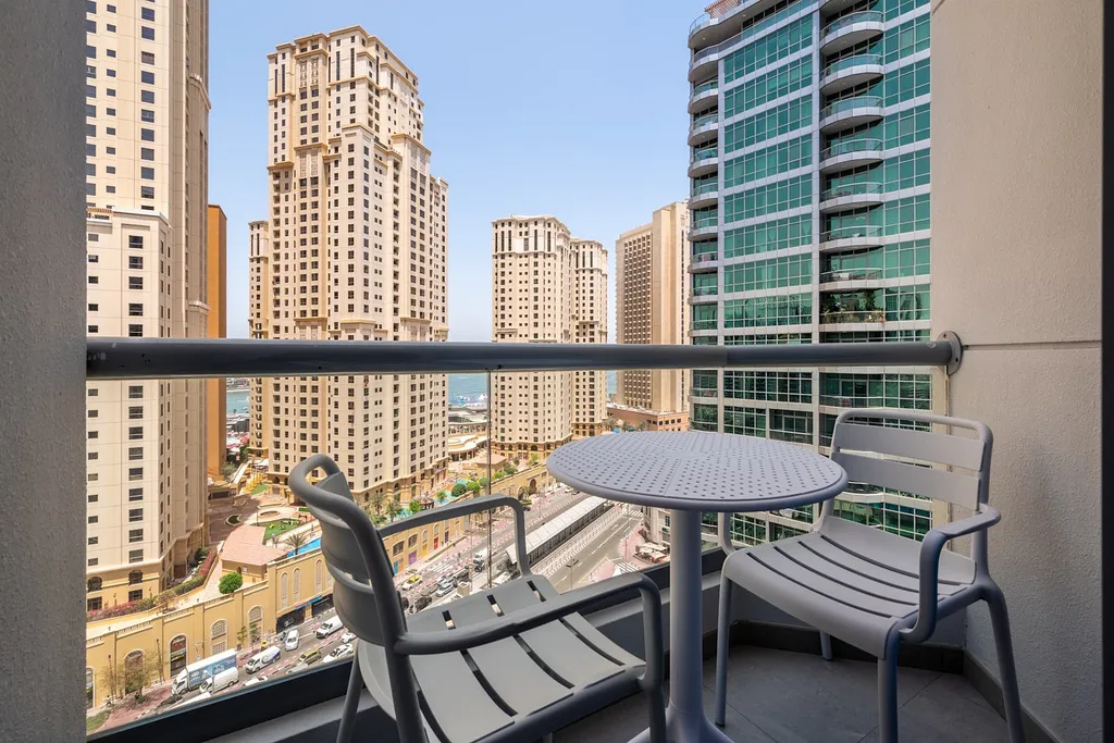 Квартира уютная с 1 спальней в районе Dubai Marina
