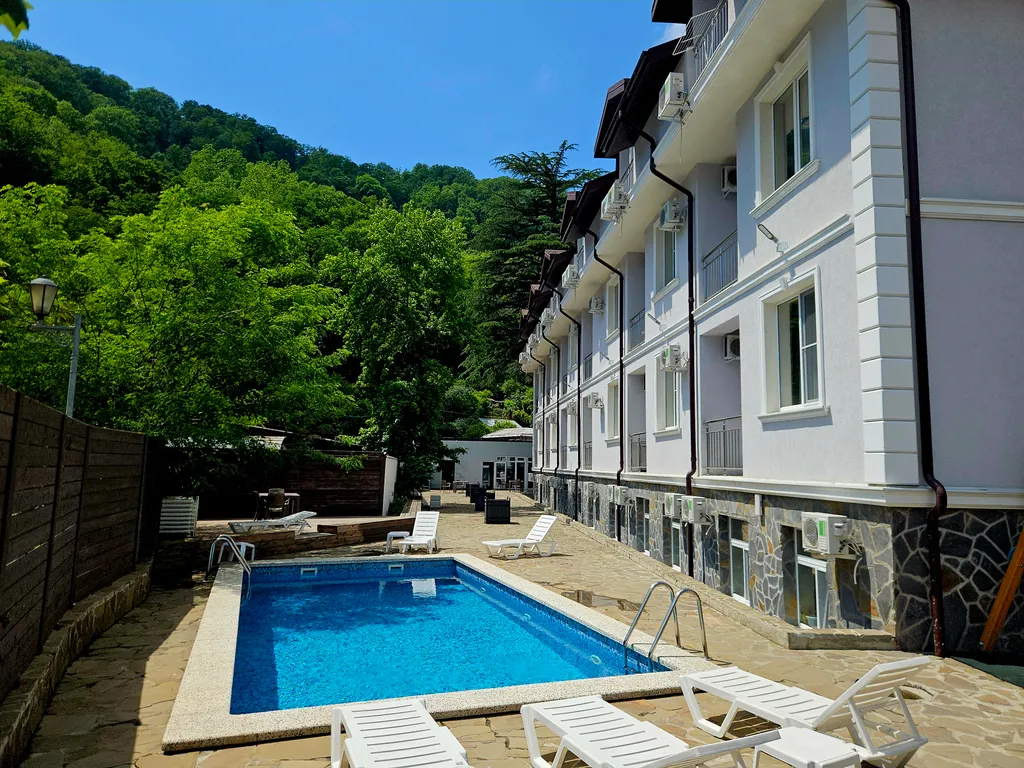 Квартира Апартаменты  Deluxe & SPA, бассейн, сауна — аренда посуточно в Сочи