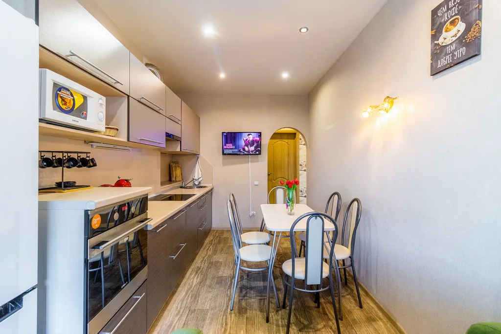 2-комн апартаменты в новом доме у Ж/Д в-ла, 5 мин до метро+кофемашина