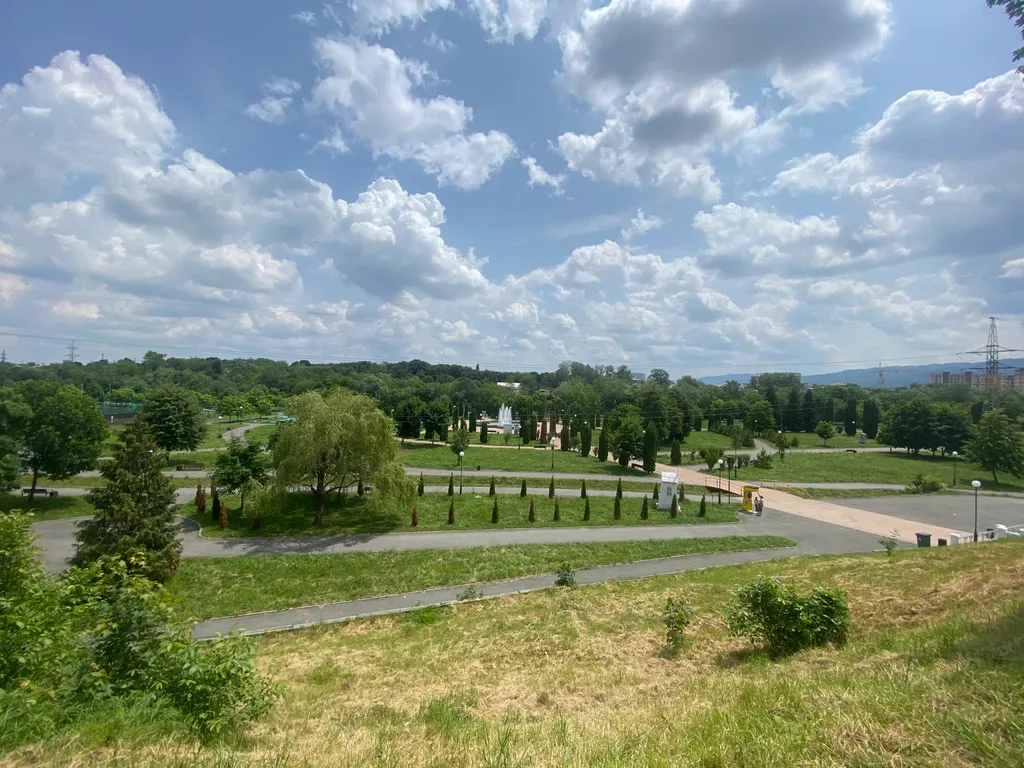 Квартира с видом на горы и рядом набережная Терека