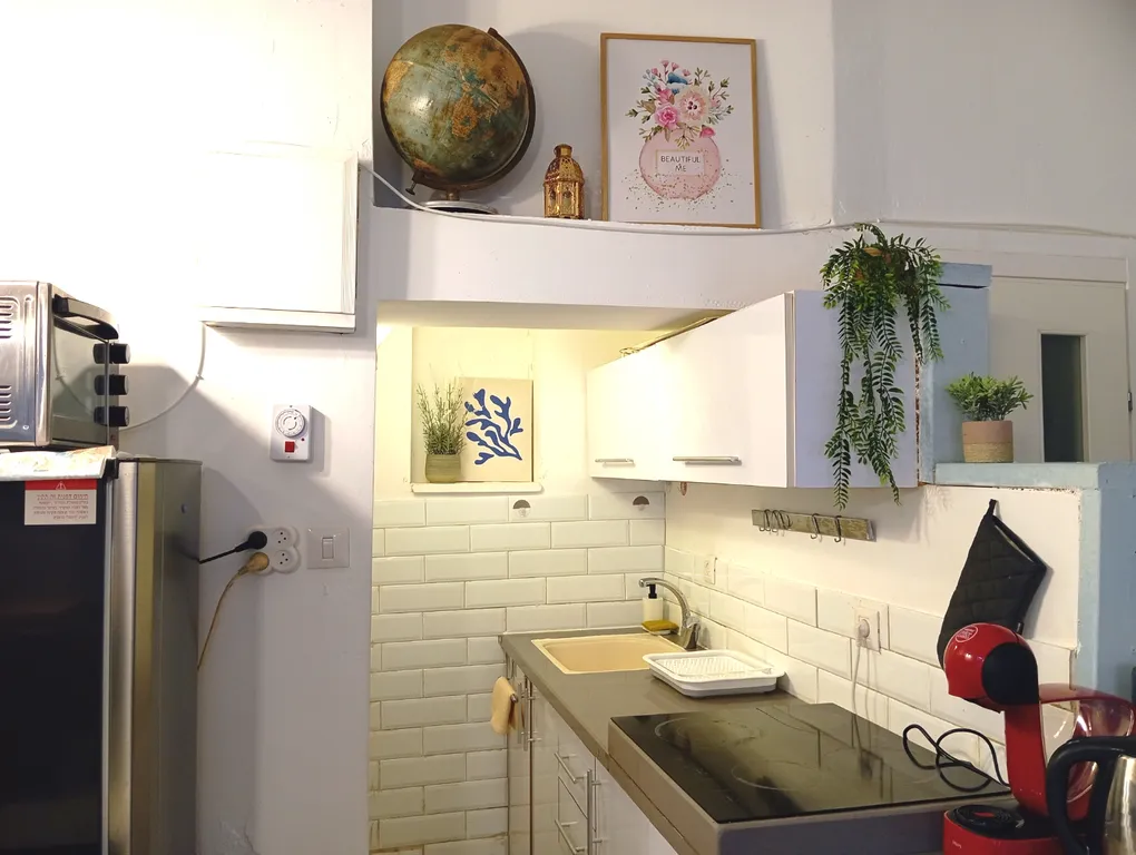 Винтажная квартира с отдельным входом и с большой зоной для барбекю