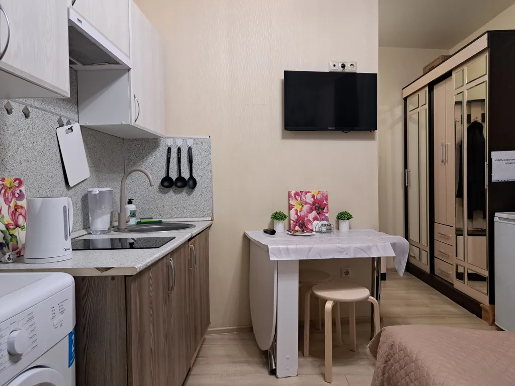 Лаконичная студия для двоих в ЖК Одинцовский парк