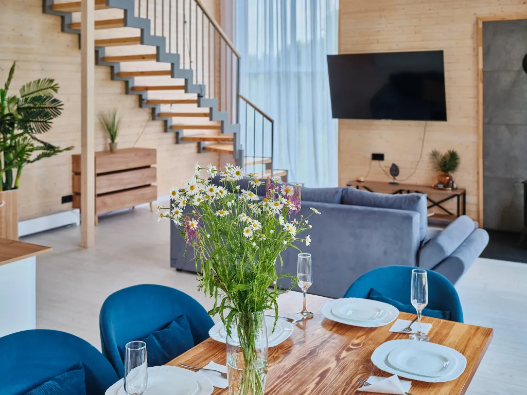 Двухэтажный дом 472 с банным чаном и камином