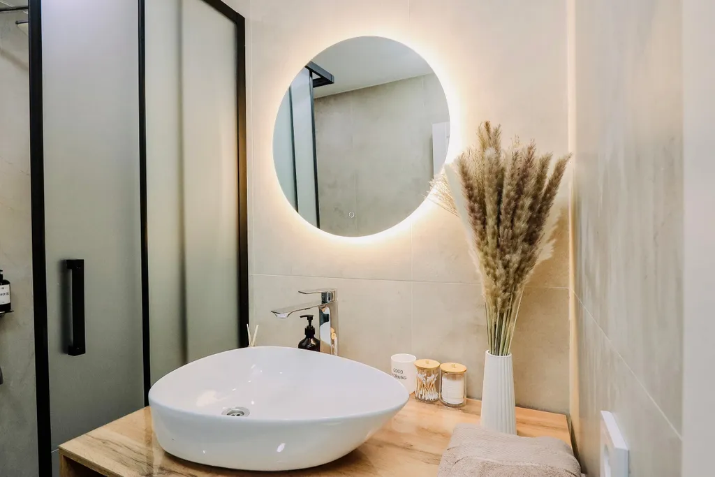 Дизaйнepcкая квартиpа пpемиум-клаccа c бaлкoном