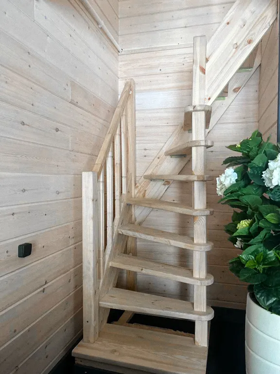 Барн хаус с прекрасным видом на лес