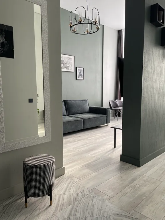 Квартира-пентхаус с высокими потолками