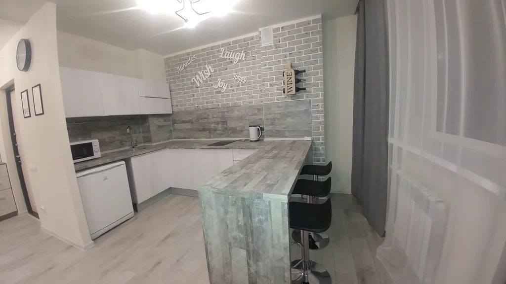 Уютная евродвушка в серых тонах