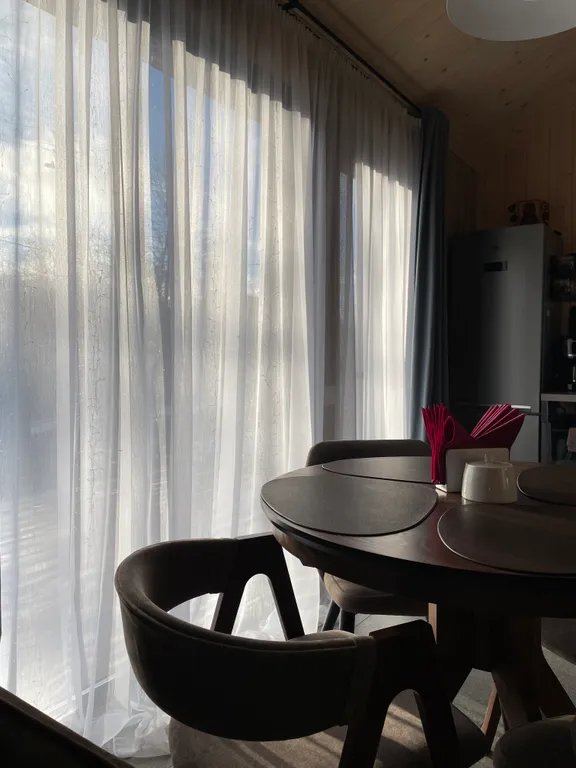 Дом с камином и баней Две яблони