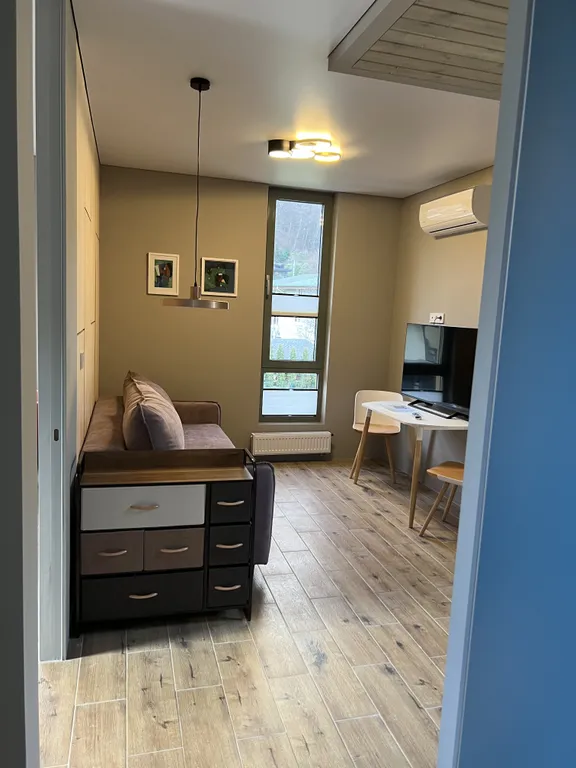 Апартаменты в Куб-терра, Голубой лён