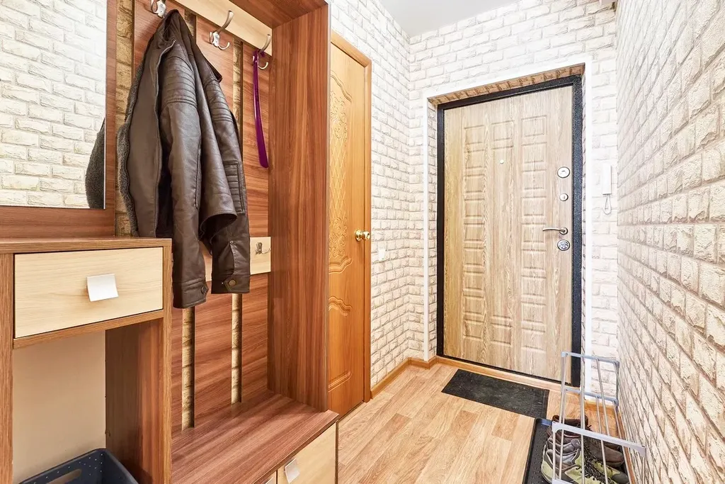 Стильная студия с красивым видом на город