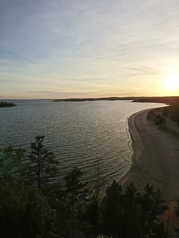 Дом с видом на Ладожское озеро
