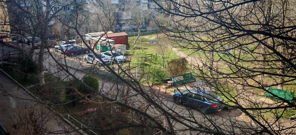 Квартира в ментоловых тонах