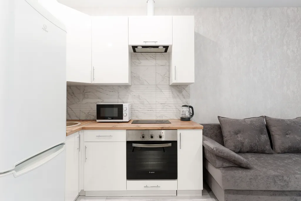 Апартаменты с видом на город в районе Минск мир