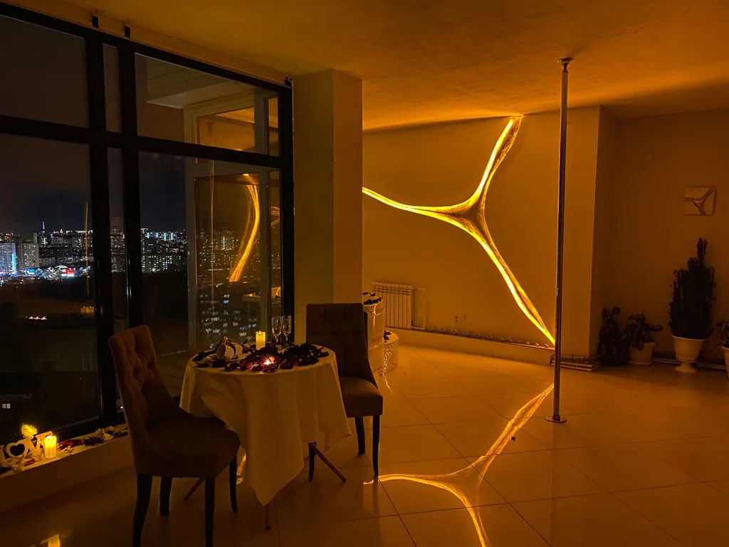 Номер с панорамными окнами и джакузи