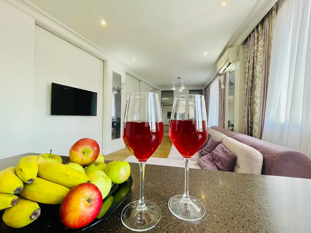 Квартира Квартира Mirror Apartment in Olympic Park — Сириус