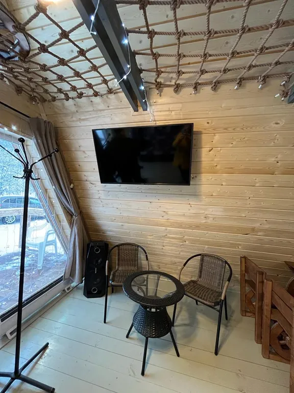 Дом в стиле А-фрейм в Подмосковье