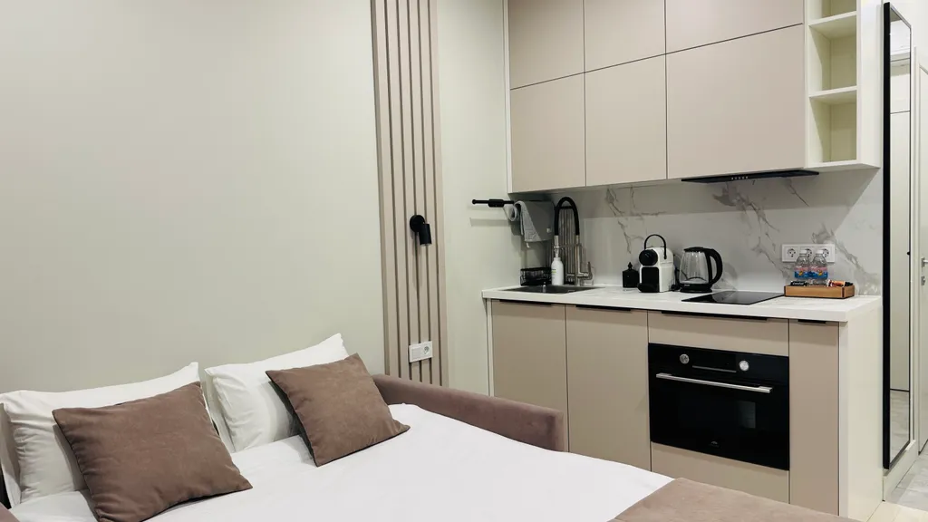 Студия с видом на море парк