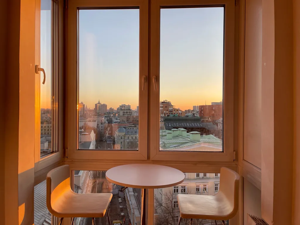 Квартира Просторная квартира с красивым видом на Тверской, 5 минут до Кремля — Москва