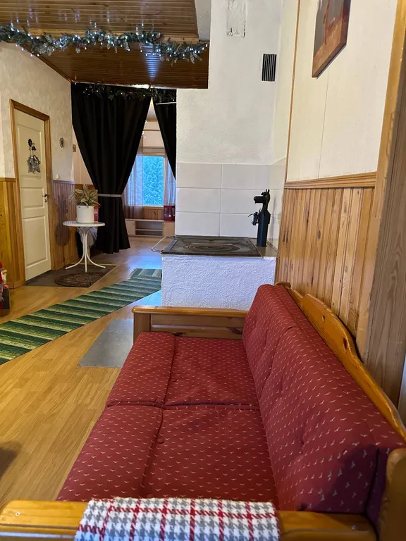 Дом c финской дровяной сауной и отдельной баней в Карелии