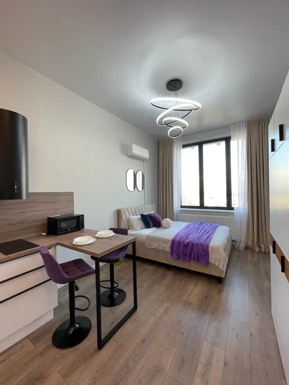Квартира Квартира с панорамным видов 52 этаж в Afi Tower — Москва