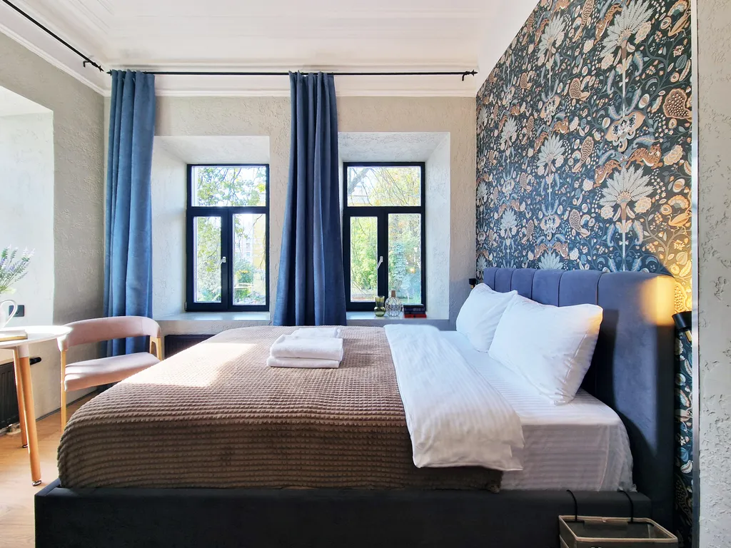 Атмосферная студия в бутик апарт-отеле Дом с гаргульями