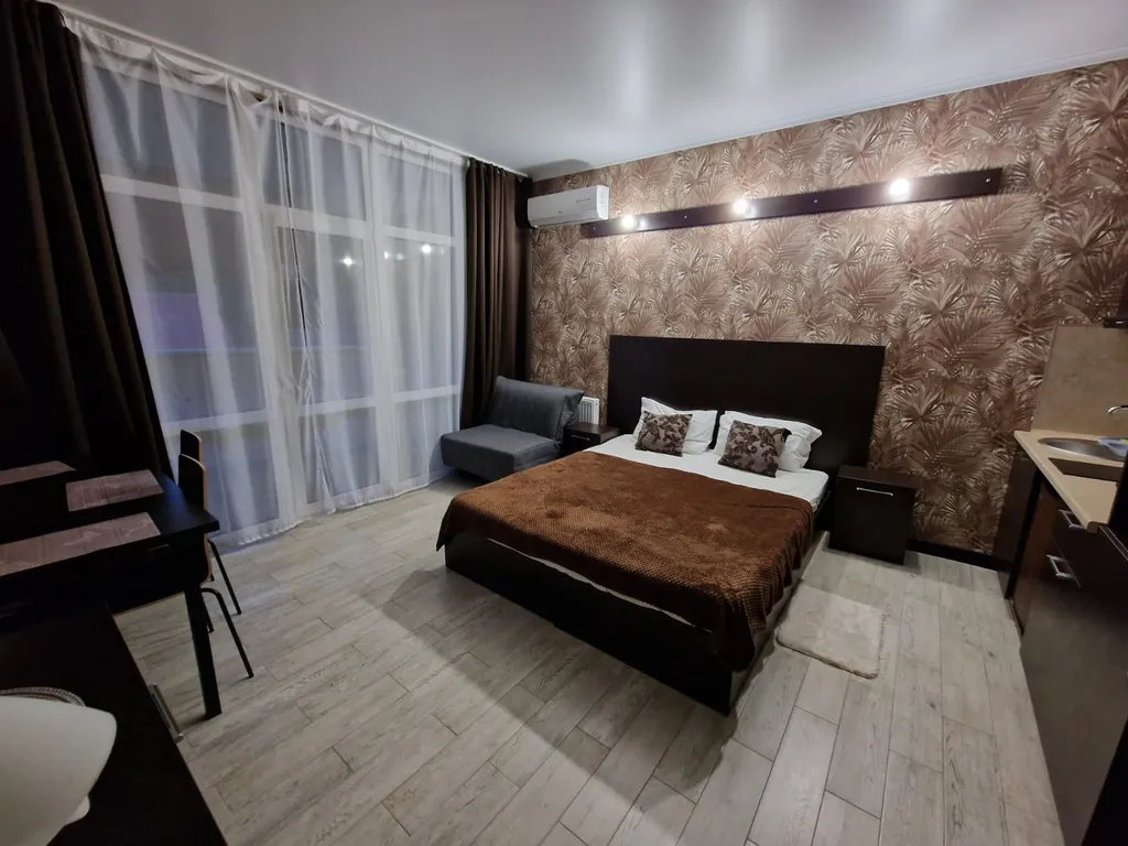 Уютный апартамент с балконом и видом на горы в Лоо Боярд