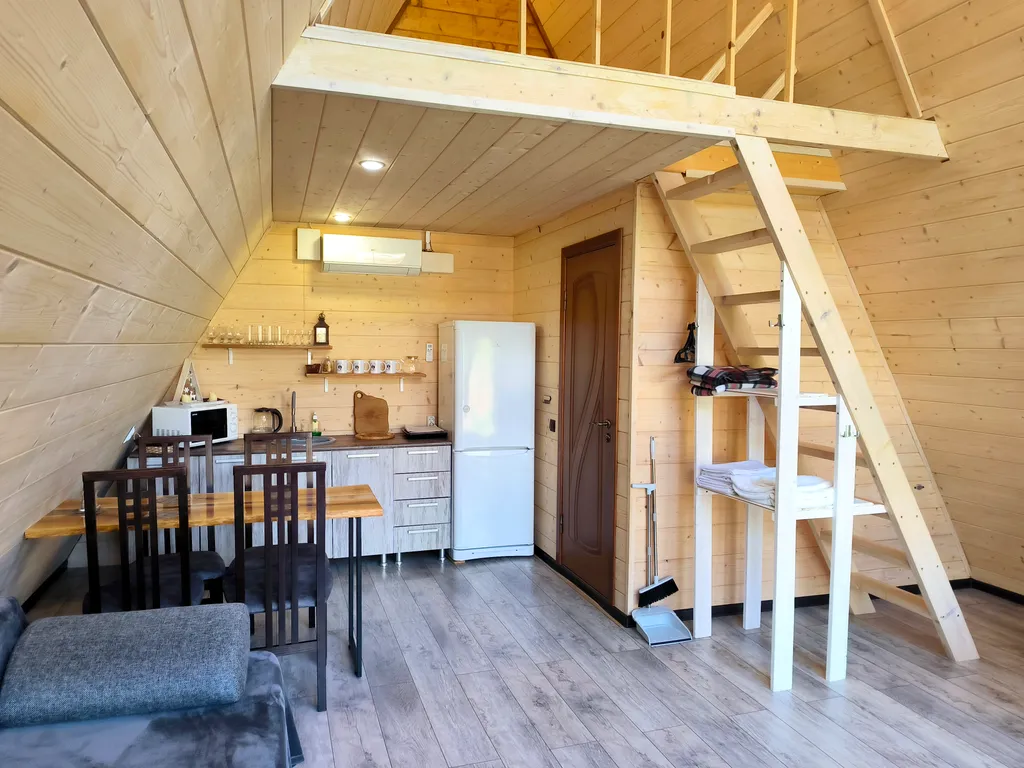 Шале в стиле Афрейм с индивидуальной территорией