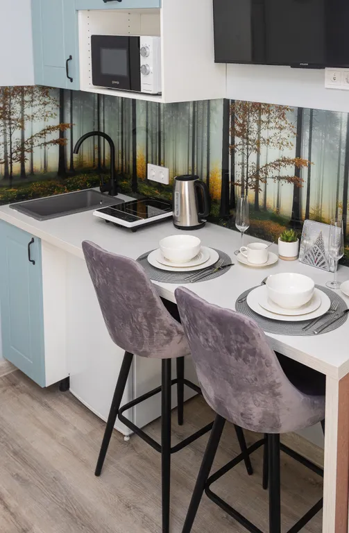 Уютная студия рядом с лесопарком