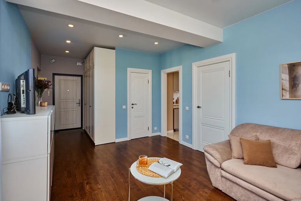 Квартира Трехкомнатная квартира Ривьера с видом на Гавань — Санкт-Петербург