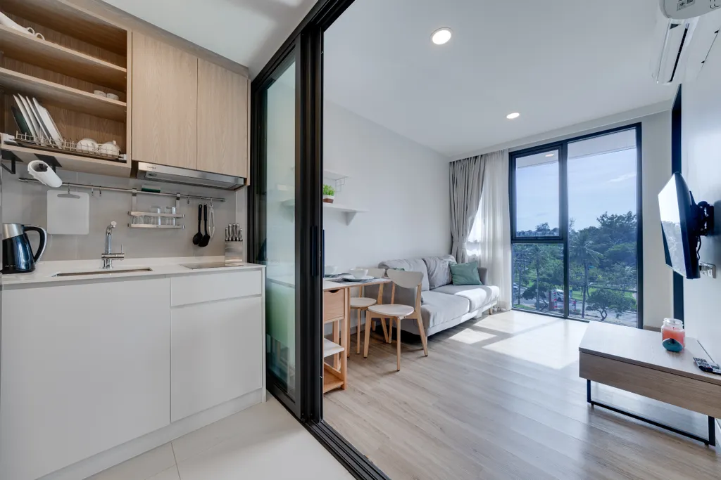 Апартаменты СкайПарк пешком до пляжа