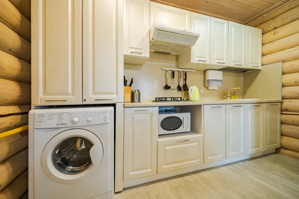 Уютные апартаменты 65 м² c 2-мя спальнями в деревянном доме