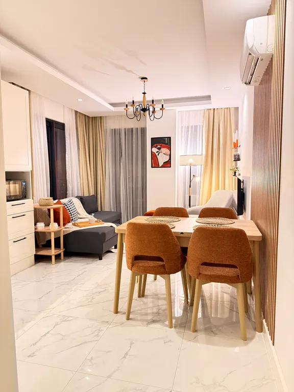 Апартаменты с двумя спальнями в районе пляжа Клеопатры