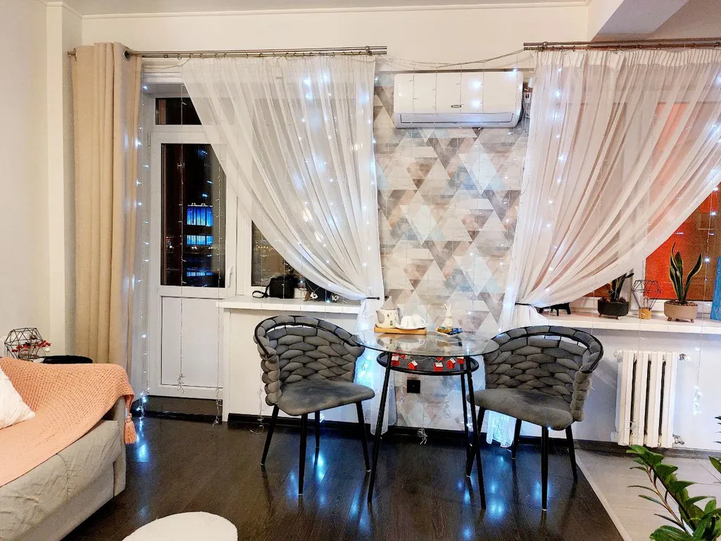 Уютная квартира с джакузи и с видом на Китай и реку Амур