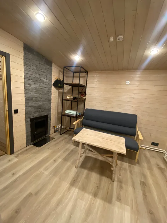 Уютный дом с баней, с панорамным видом на гору Ежовая