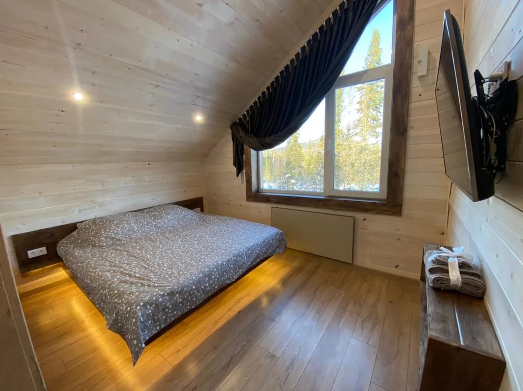 Дом в лесу, сибирский банный чан