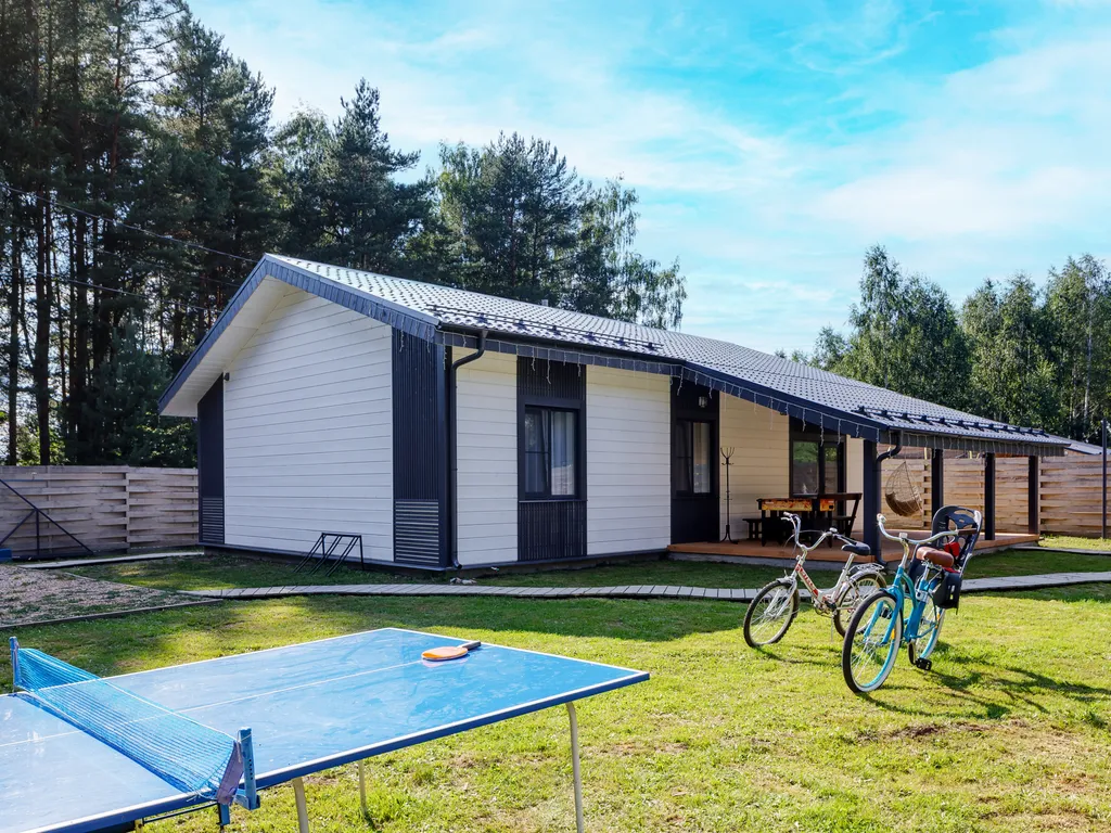 Коттедж Эко-дом Пчёлка в живописном лесу — Минино (Раменский м/о)