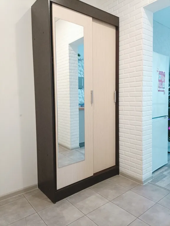 Студия в новом доме с большой ванной и кондиционером