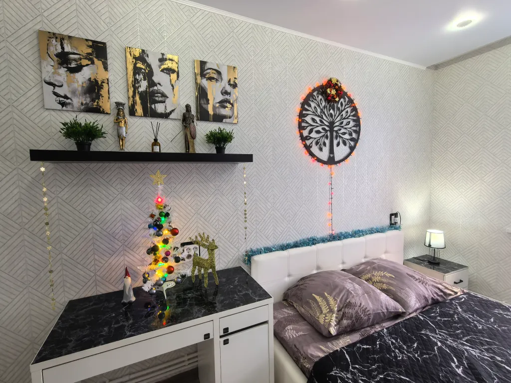 Современная квартира в центре класса люкс с видом на город