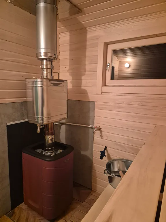 Барнхаус в кадниково. Баня и чан