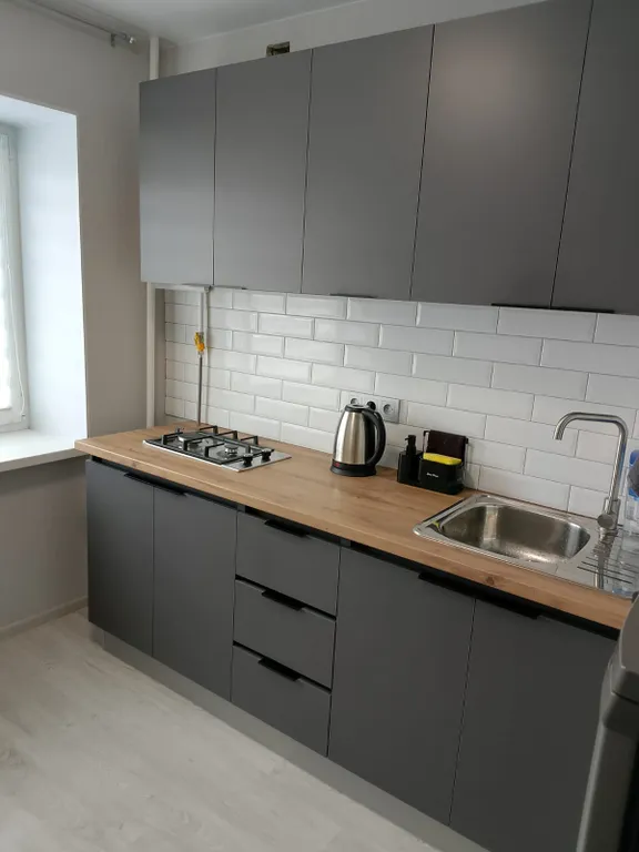 Уютная квартира с видом на яблоневый сад в центре города