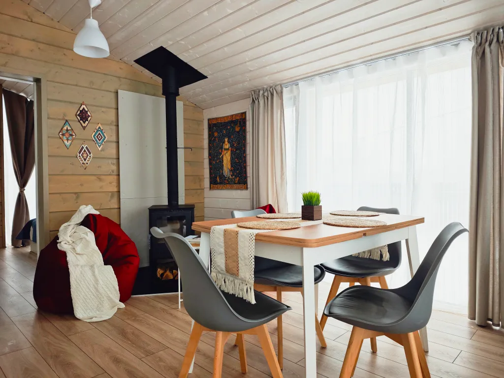 Коттедж Русский домик с печью и банькой — Кискелово