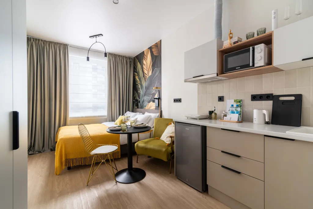 Квартира Квартира Студия с дизайнерским ремонтом — Москва