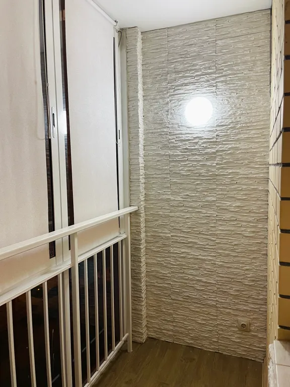 Квартира Уютная большая квартира-студия с ванной и балконом — Сапроново