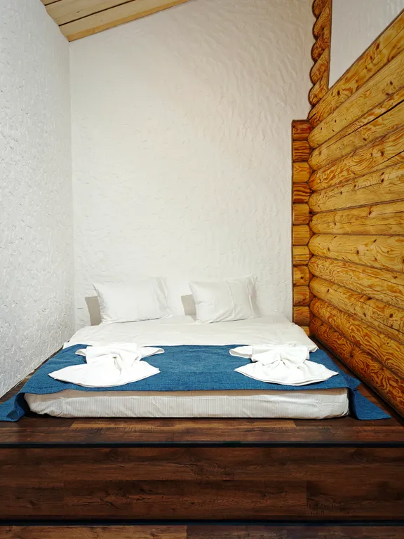 Лесной дом с тёплым бассейном, джакузи, сауной и сибирским чаном